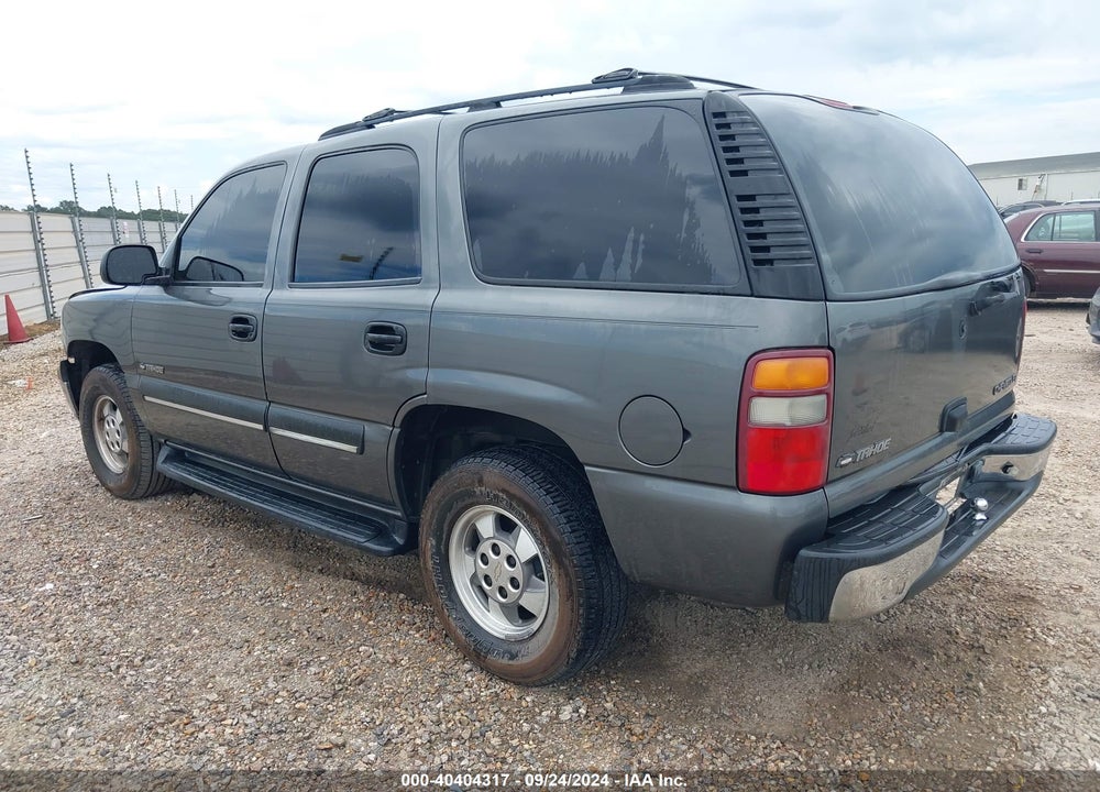 2002 CHEVROLET TAHOE LS VIN: 1GNEC13V82R123092