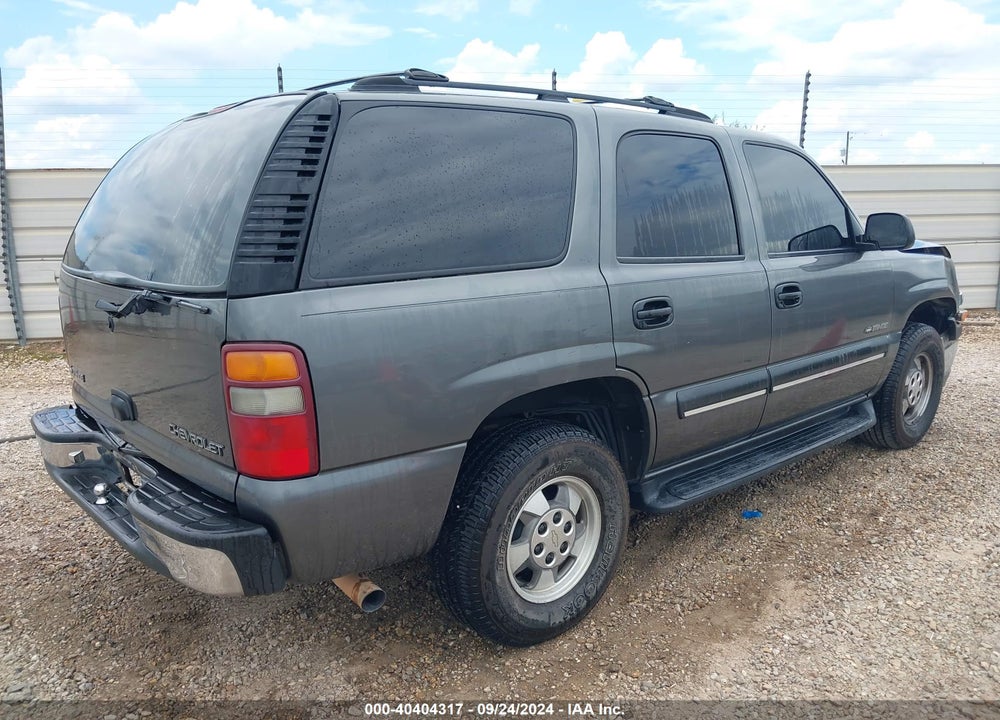 2002 CHEVROLET TAHOE LS VIN: 1GNEC13V82R123092