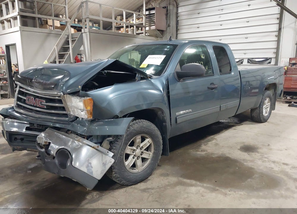 2013 GMC SIERRA 1500 SLE VIN: 1GTR2VE04DZ295225