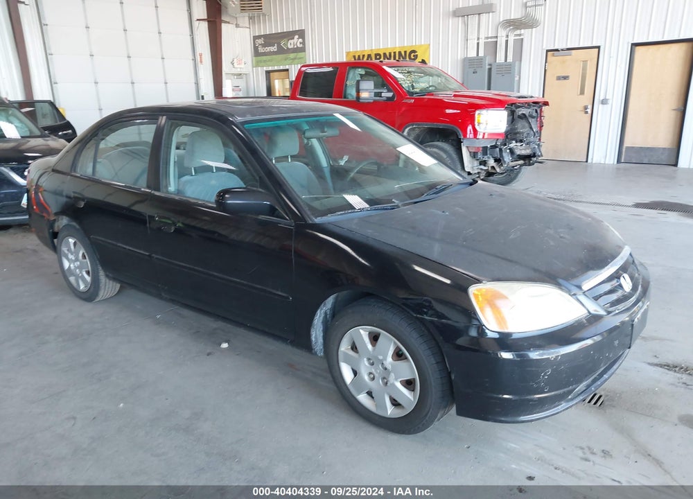 2002 HONDA CIVIC EX VIN: 2HGES26772H607626