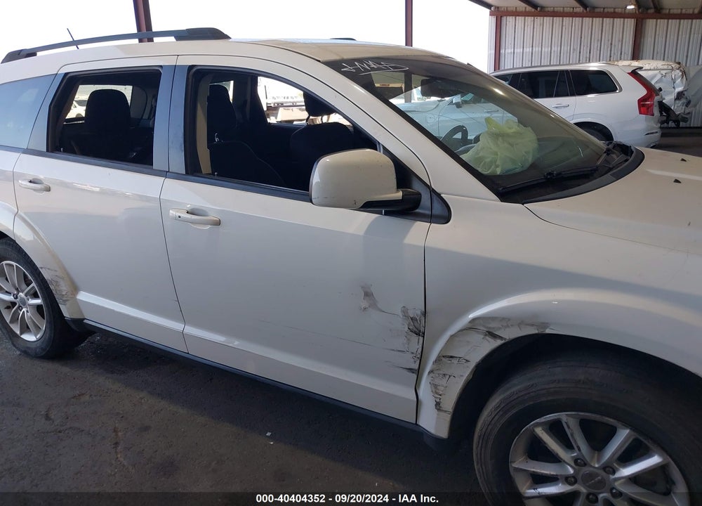 2016 DODGE JOURNEY SXT VIN: 3C4PDCBB5GT212375