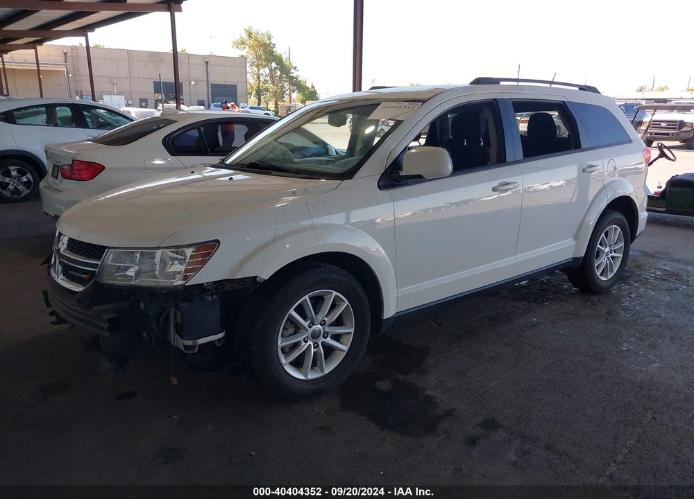 2016 DODGE JOURNEY SXT VIN: 3C4PDCBB5GT212375