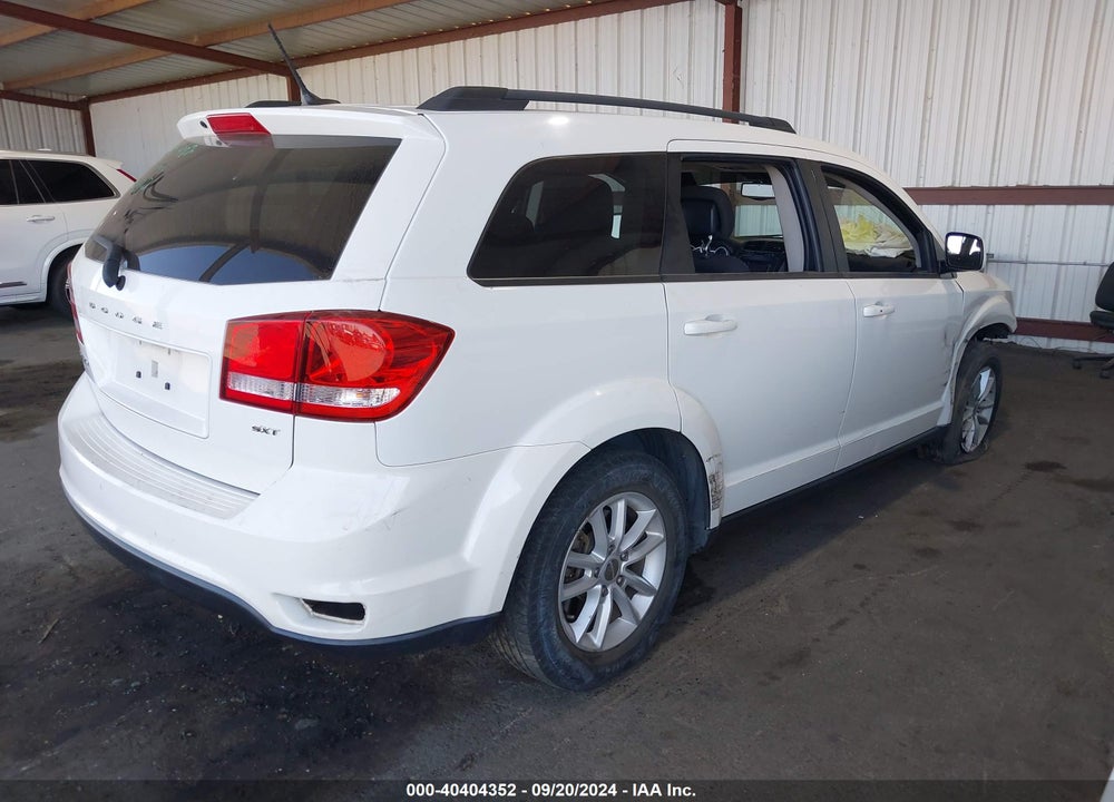 2016 DODGE JOURNEY SXT VIN: 3C4PDCBB5GT212375