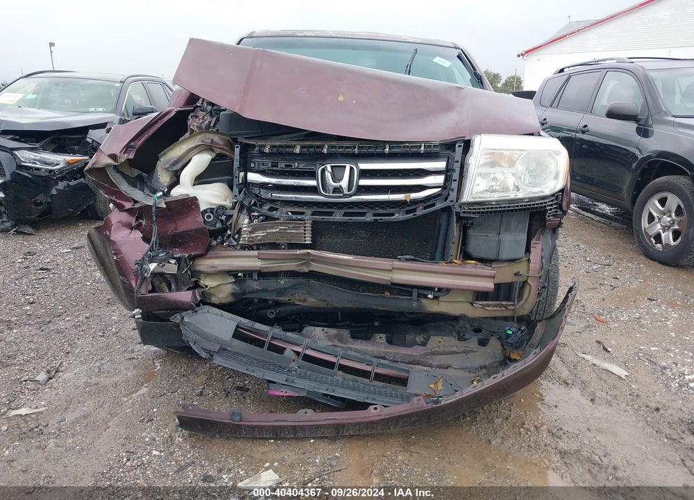 2013 HONDA PILOT EX-L VIN: 5FNYF4H57DB019340