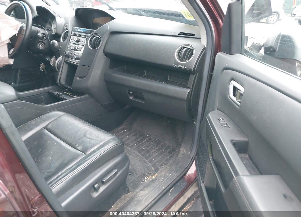 2013 HONDA PILOT EX-L VIN: 5FNYF4H57DB019340