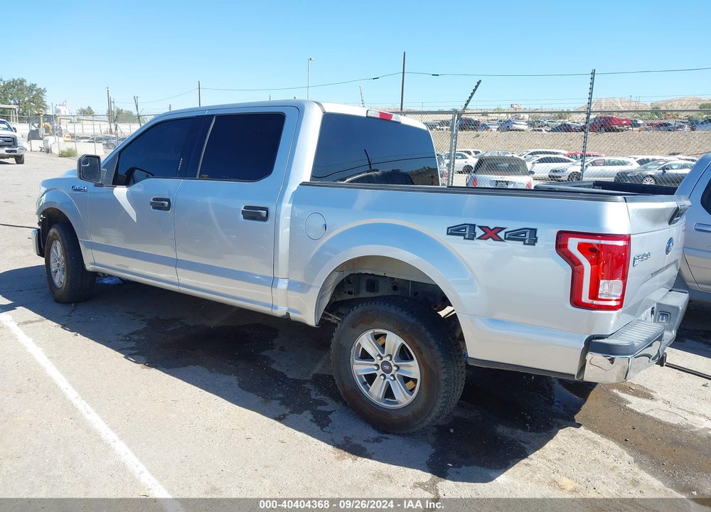 2017 FORD F-150 XLT VIN: 1FTEW1EF6HFA35187