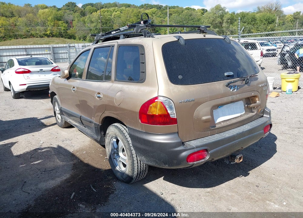 2004 HYUNDAI SANTA FE GLS/LX VIN: KM8SC73EX4U814067