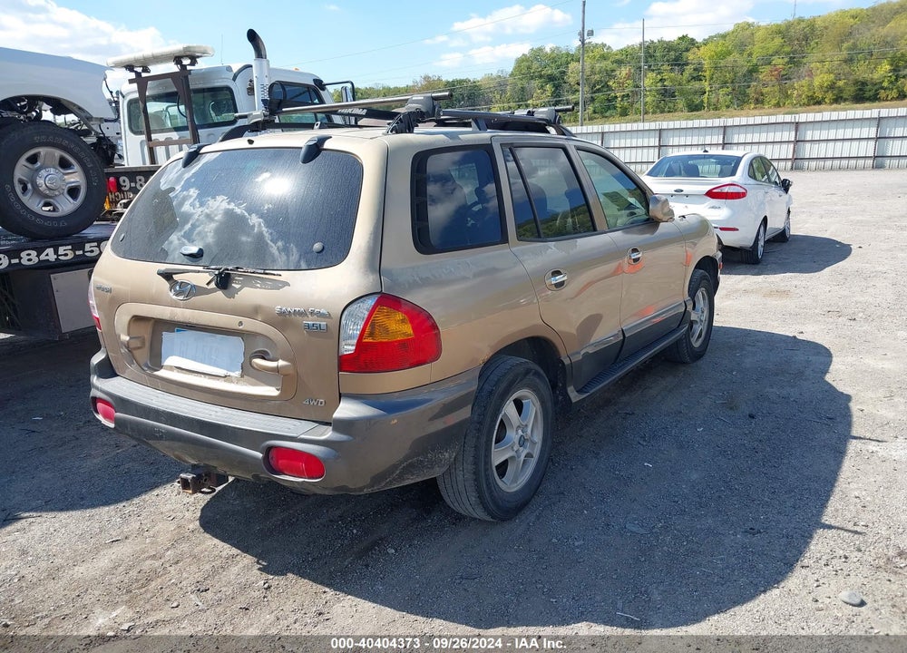 2004 HYUNDAI SANTA FE GLS/LX VIN: KM8SC73EX4U814067