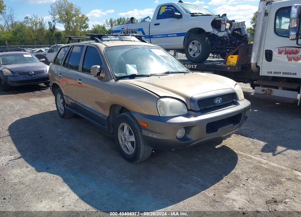 2004 HYUNDAI SANTA FE GLS/LX VIN: KM8SC73EX4U814067