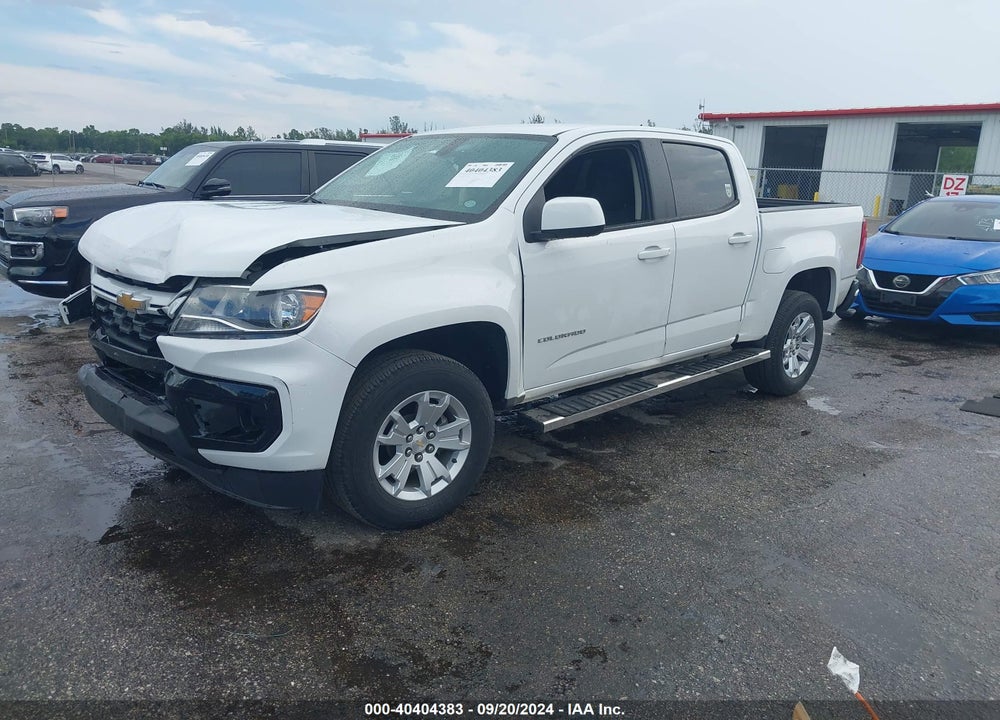 2021 CHEVROLET COLORADO 2WD SHORT BOX LT VIN: 1GCGSCEN5M1132167