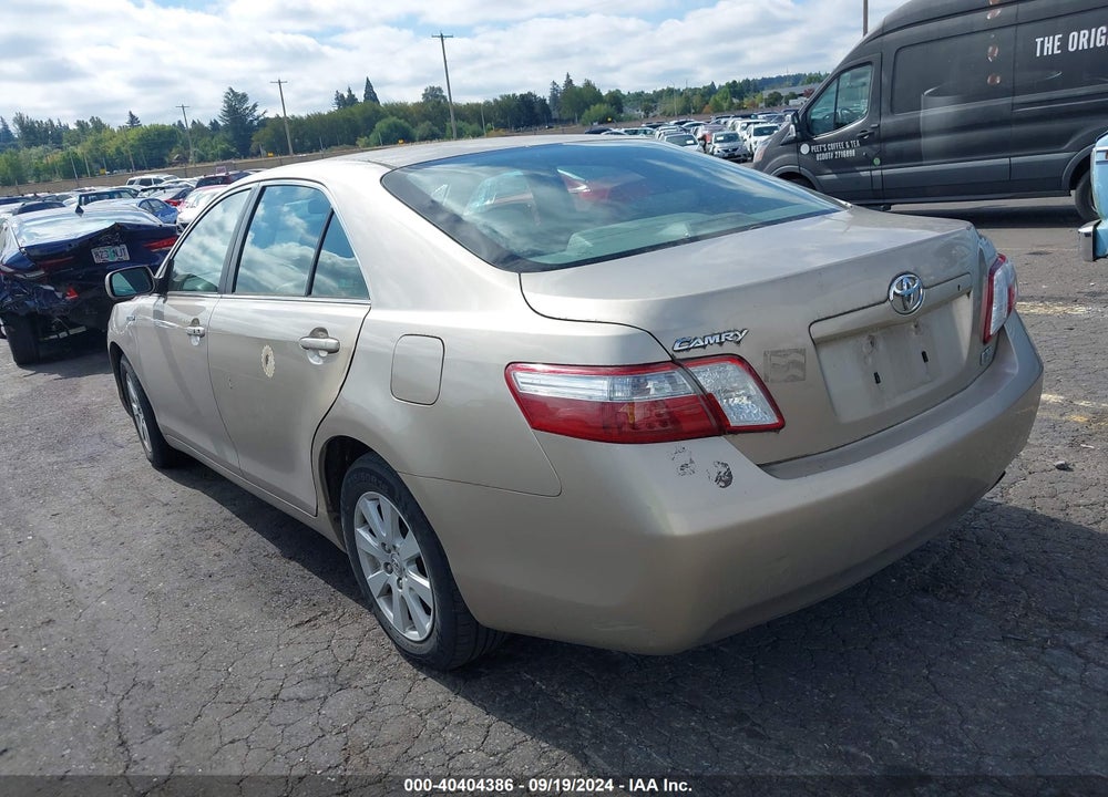 2007 TOYOTA CAMRY HYBRID VIN: JTNBB46K973031495