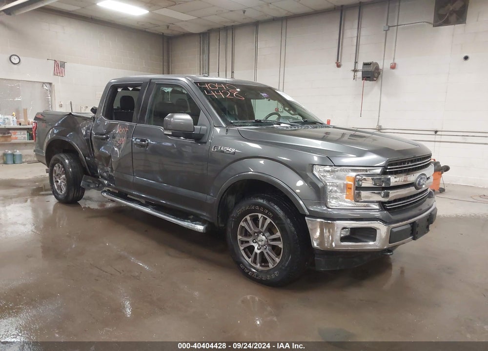 2018 FORD F-150 LARIAT VIN: 1FTFW1E56JFA75593