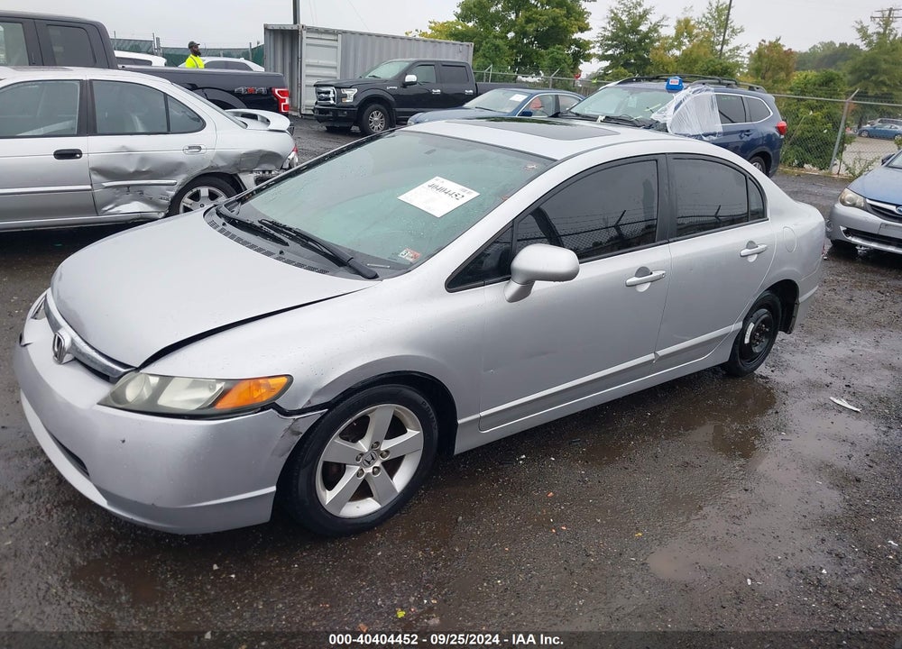 2007 HONDA CIVIC EX VIN: 1HGFA16807L129361