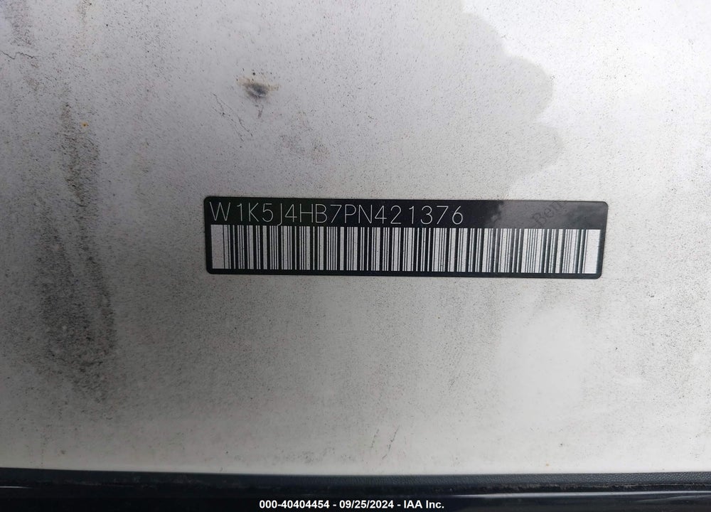 2023 MERCEDES-BENZ CLA 250 COUPE 4MATIC VIN: W1K5J4HB7PN421376