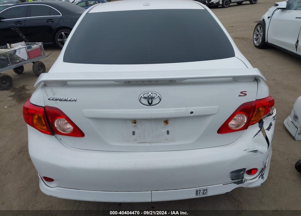 2010 TOYOTA COROLLA S VIN: 2T1BU4EE6AC484062