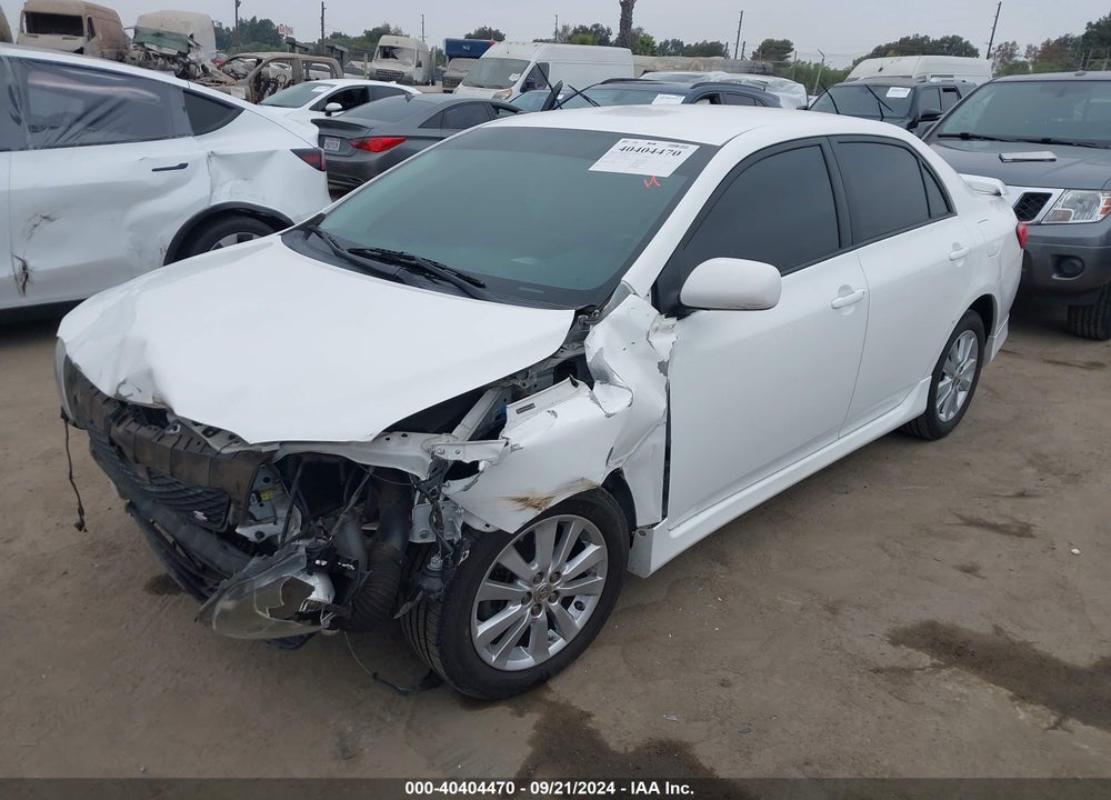 2010 TOYOTA COROLLA S VIN: 2T1BU4EE6AC484062