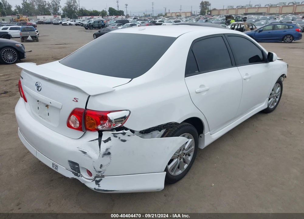 2010 TOYOTA COROLLA S VIN: 2T1BU4EE6AC484062