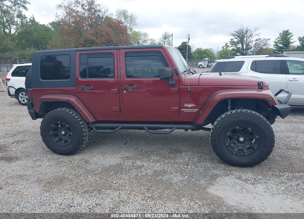 2010 JEEP WRANGLER UNLIMITED SAHARA VIN: 1J4BA5H17AL106200