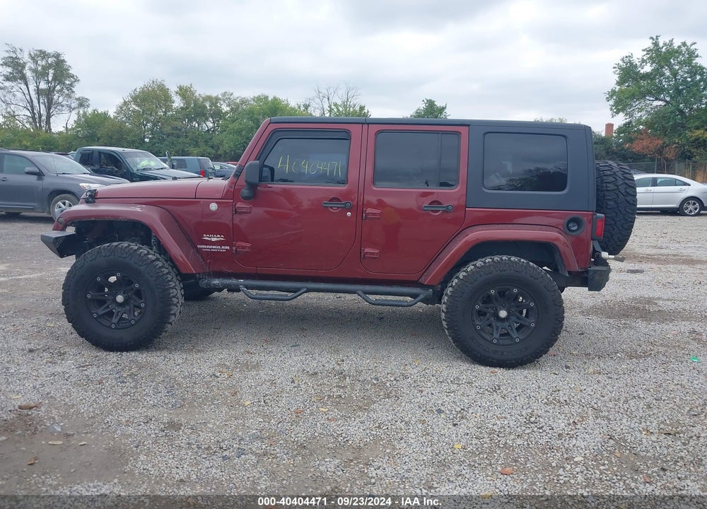 2010 JEEP WRANGLER UNLIMITED SAHARA VIN: 1J4BA5H17AL106200