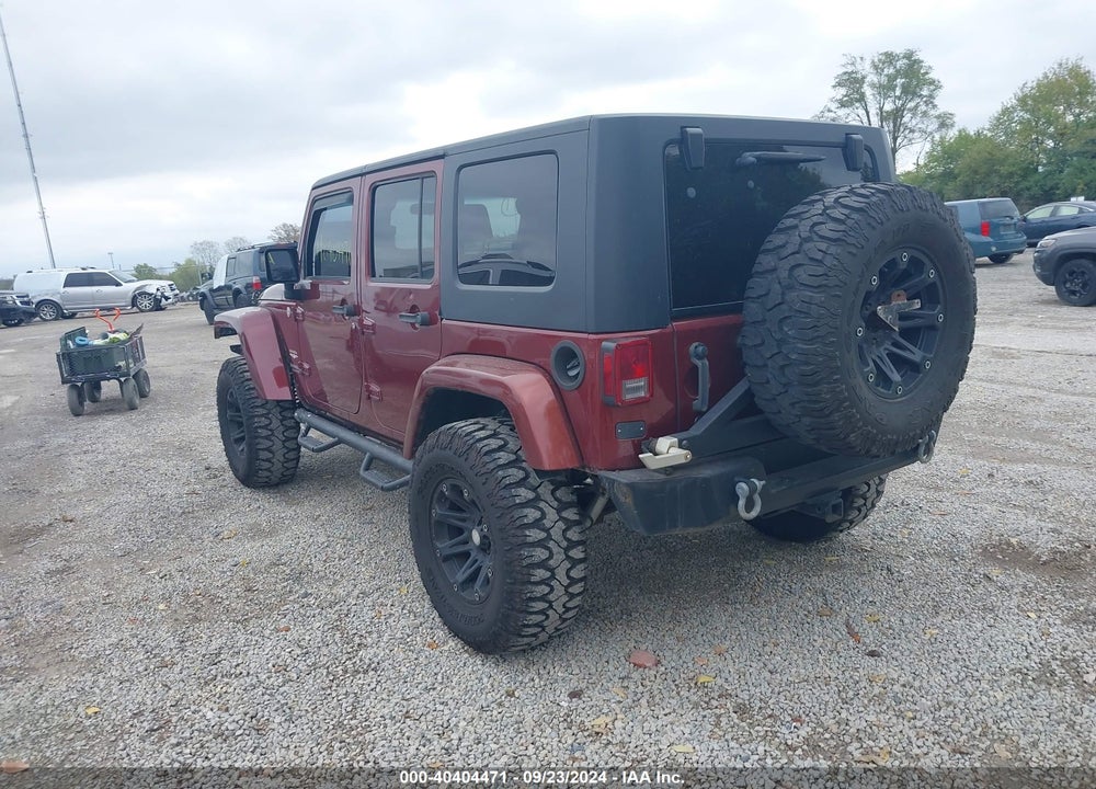 2010 JEEP WRANGLER UNLIMITED SAHARA VIN: 1J4BA5H17AL106200
