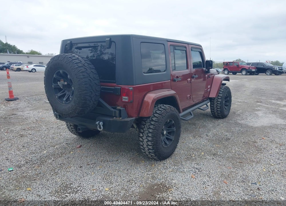2010 JEEP WRANGLER UNLIMITED SAHARA VIN: 1J4BA5H17AL106200