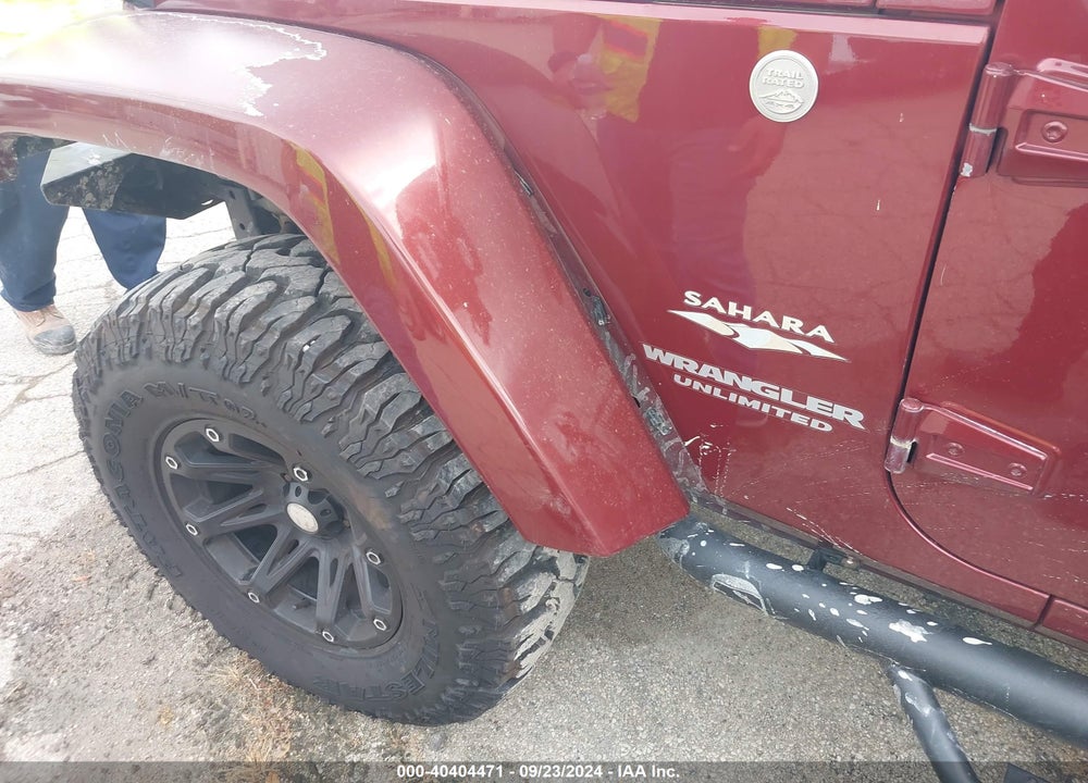 2010 JEEP WRANGLER UNLIMITED SAHARA VIN: 1J4BA5H17AL106200