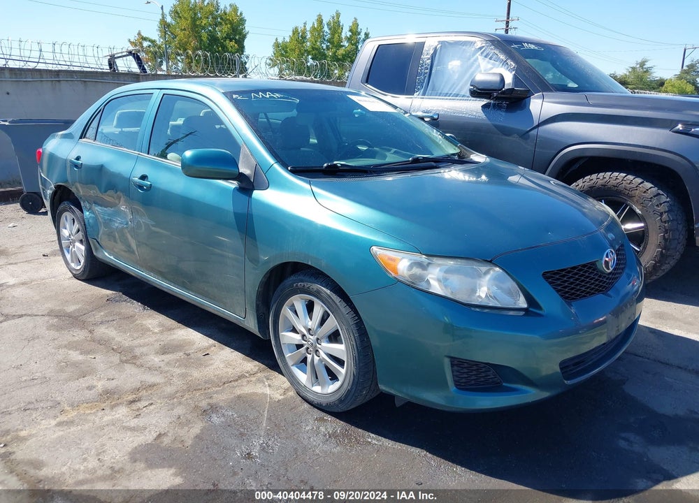 2009 TOYOTA COROLLA VIN: 1NXBU40E69Z013272