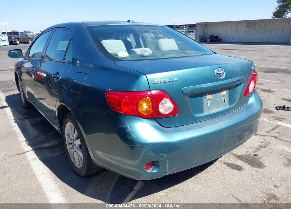 2009 TOYOTA COROLLA VIN: 1NXBU40E69Z013272