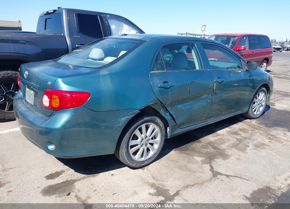 2009 TOYOTA COROLLA VIN: 1NXBU40E69Z013272