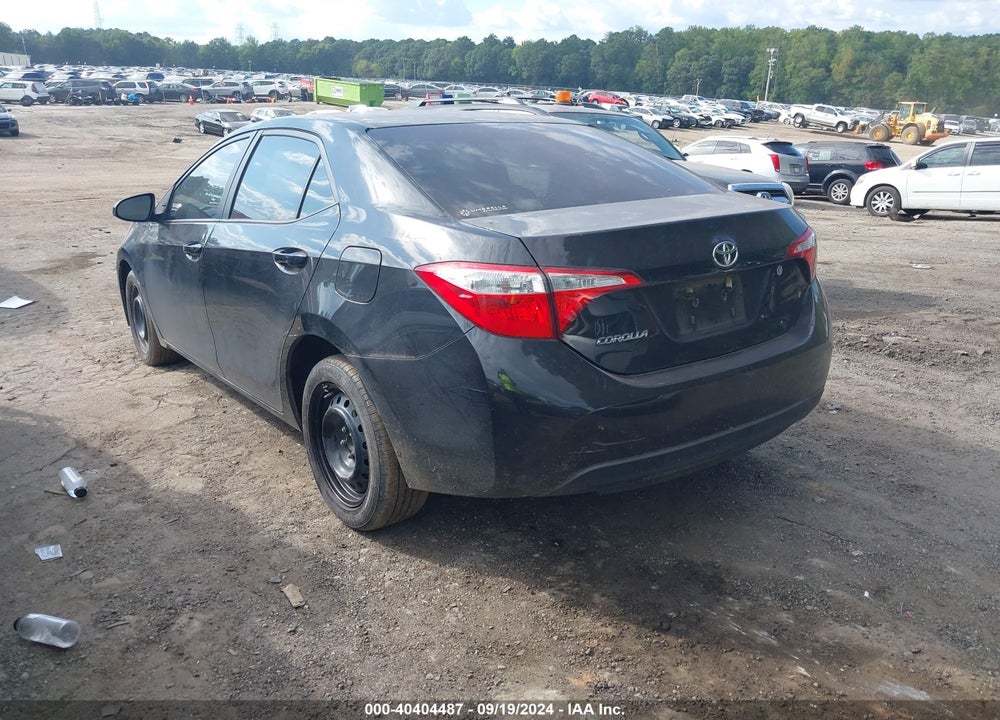 2016 TOYOTA COROLLA L VIN: 2T1BURHE2GC624772