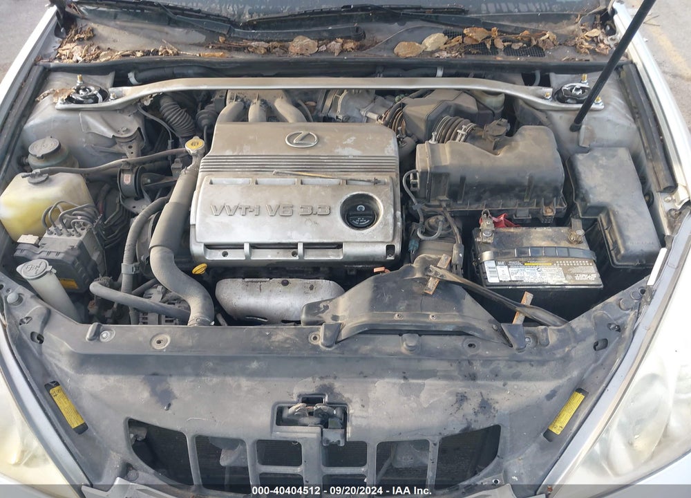 2005 LEXUS ES 330 VIN: JTHBA30G955142604