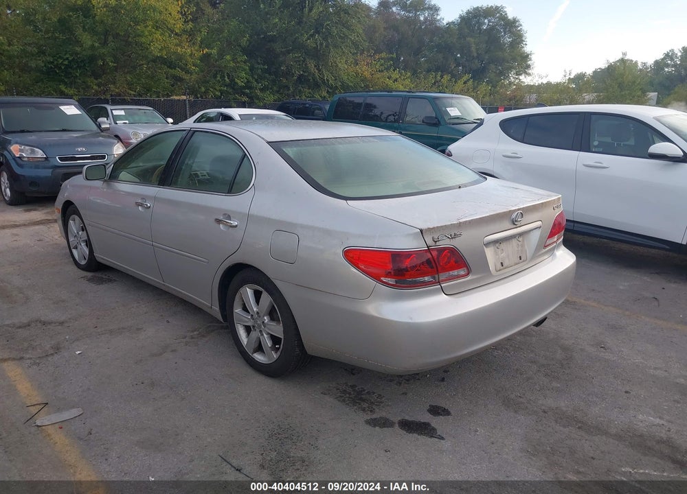 2005 LEXUS ES 330 VIN: JTHBA30G955142604