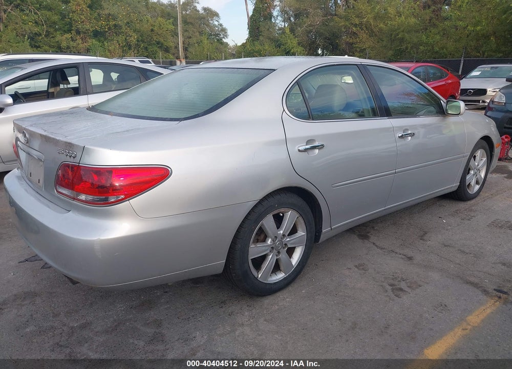 2005 LEXUS ES 330 VIN: JTHBA30G955142604