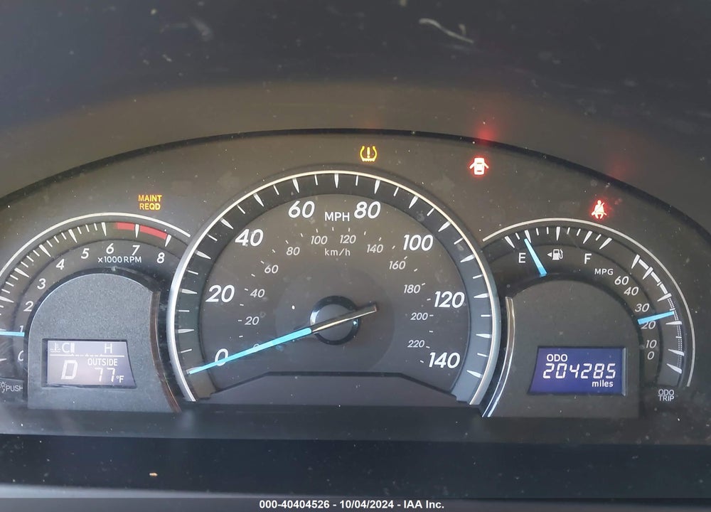 2013 TOYOTA CAMRY LE VIN: 4T4BF1FK2DR307854
