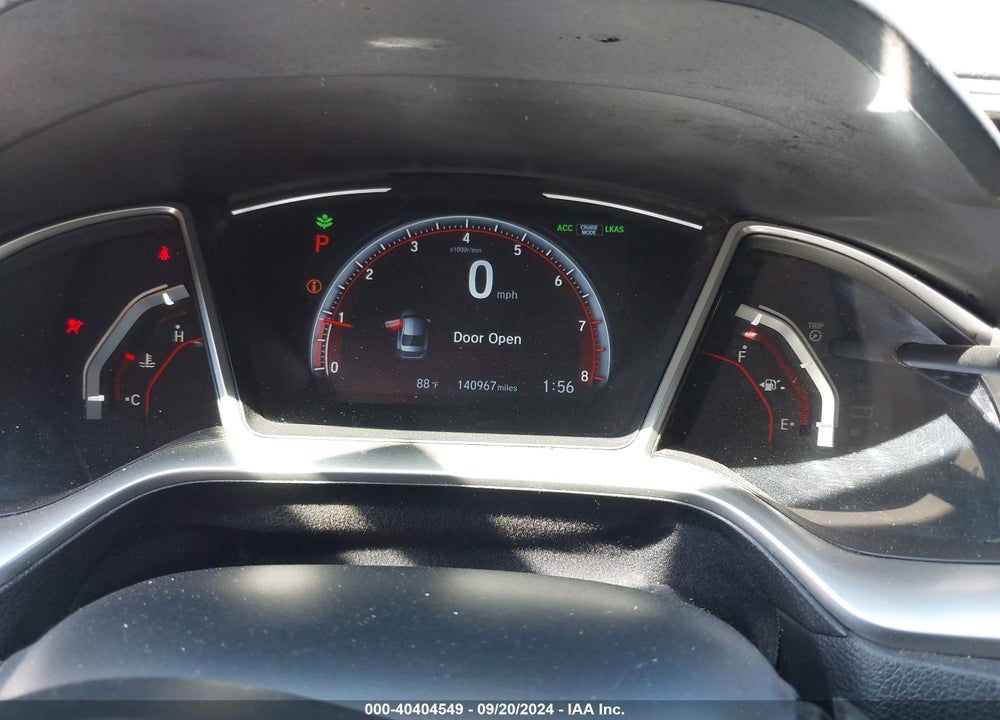 2019 HONDA CIVIC SPORT VIN: 2HGFC2F86KH537160
