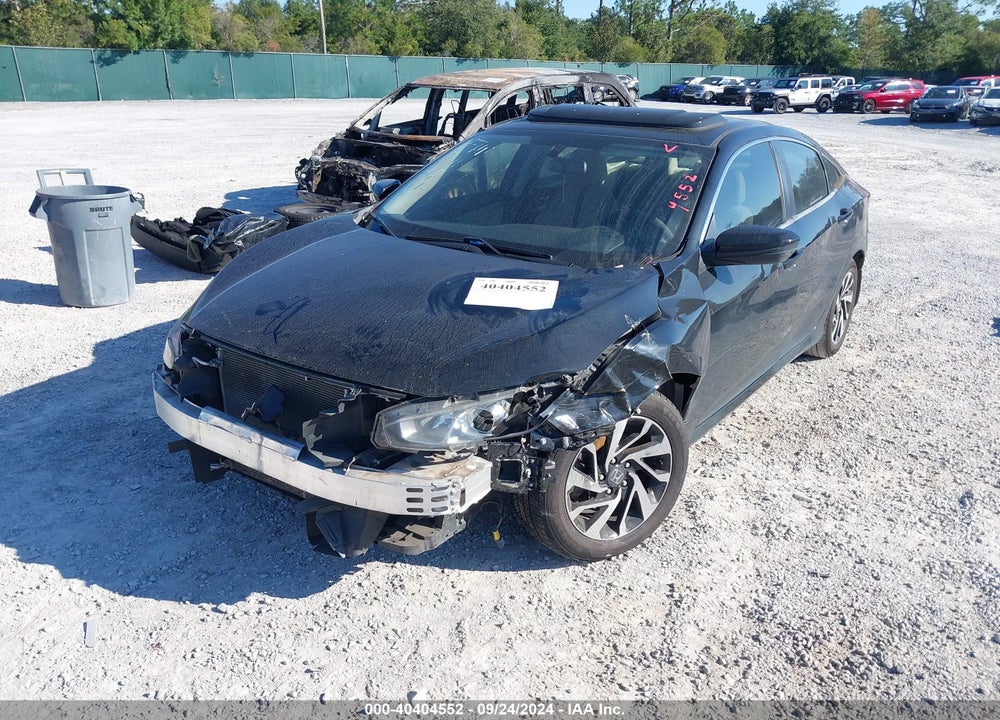 2018 HONDA CIVIC EX VIN: 2HGFC2F70JH529027