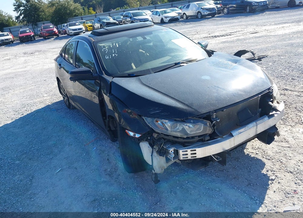 2018 HONDA CIVIC EX VIN: 2HGFC2F70JH529027