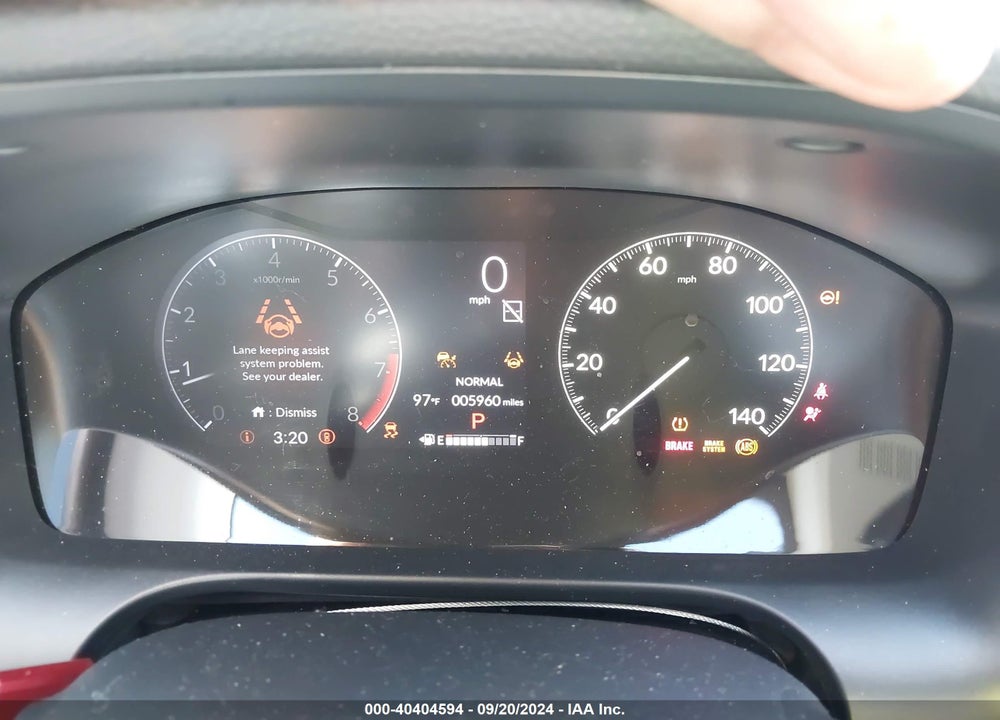 2024 HONDA HR-V 2WD LX VIN: 3CZRZ1H32RM734211