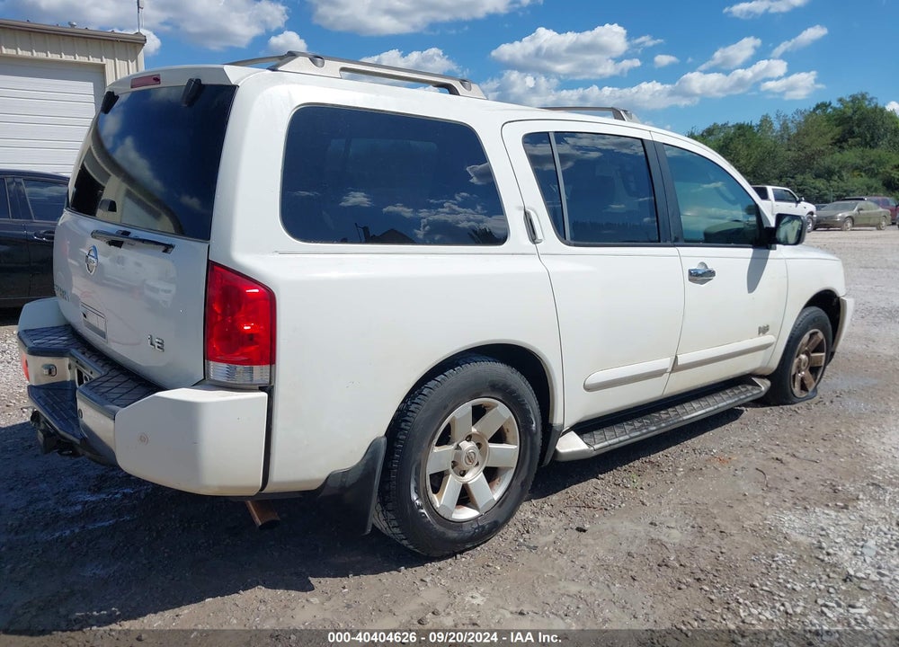 2005 NISSAN ARMADA LE VIN: 5N1AA08B35N728120