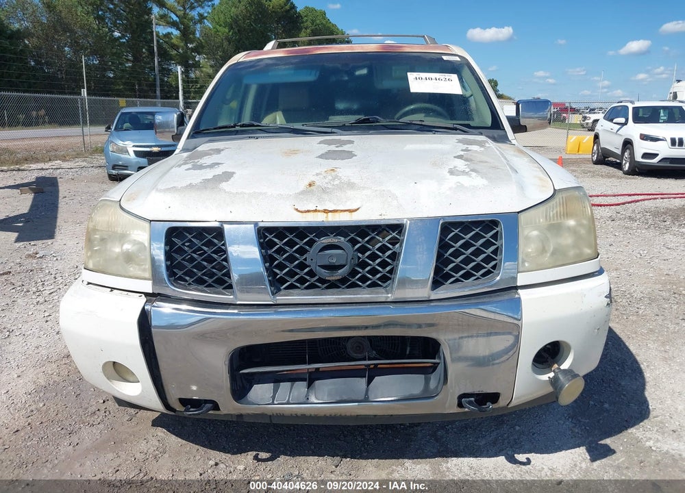 2005 NISSAN ARMADA LE VIN: 5N1AA08B35N728120