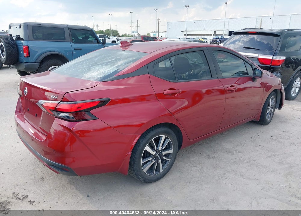 2020 NISSAN VERSA SV XTRONIC CVT VIN: 3N1CN8EV8LL904576
