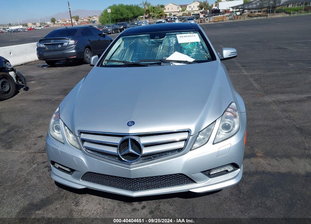 2011 MERCEDES-BENZ E 550 VIN: WDDKJ7CB0BF124920