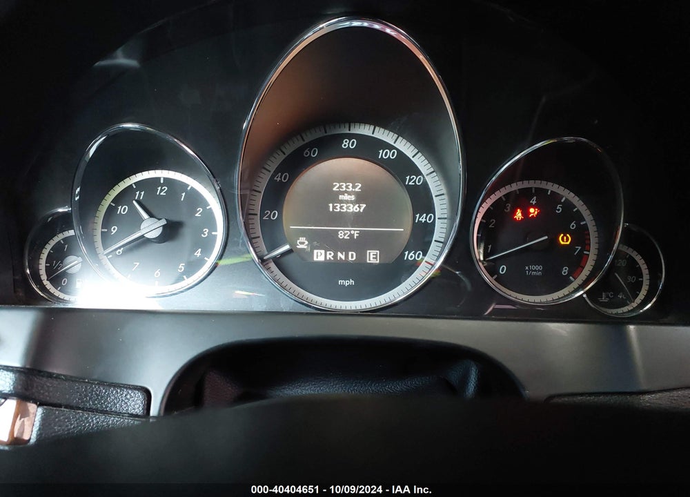 2011 MERCEDES-BENZ E 550 VIN: WDDKJ7CB0BF124920
