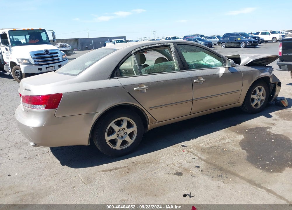 2006 HYUNDAI SONATA GLS V6/LX V6 VIN: 5NPEU46F36H133800