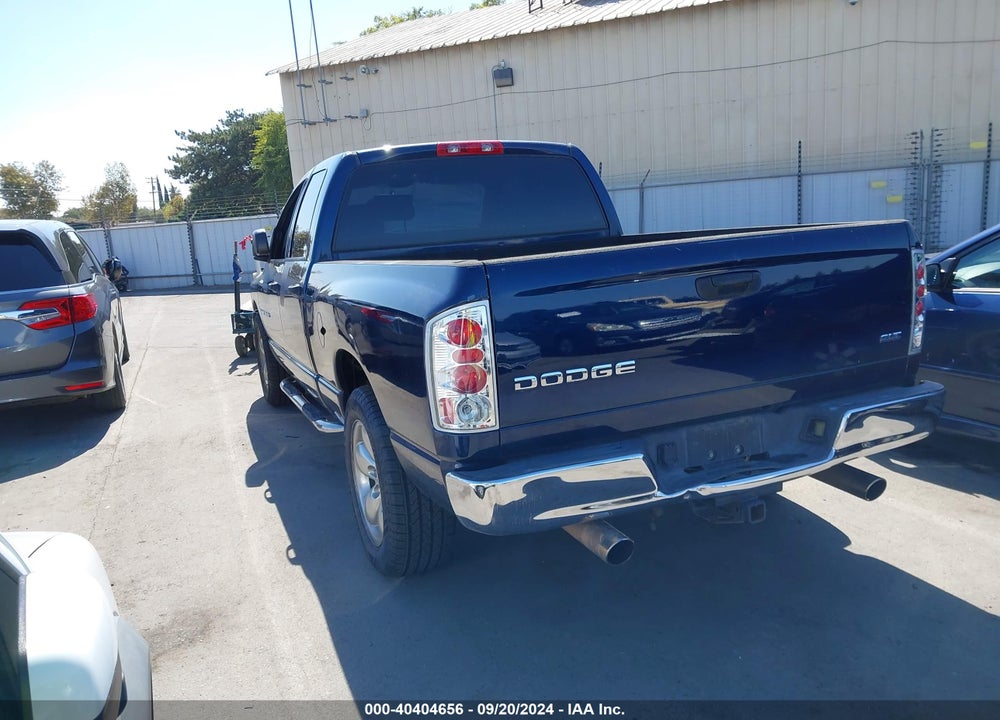 2004 DODGE RAM 1500 SLT/LARAMIE VIN: 1D7HA18N24S647439