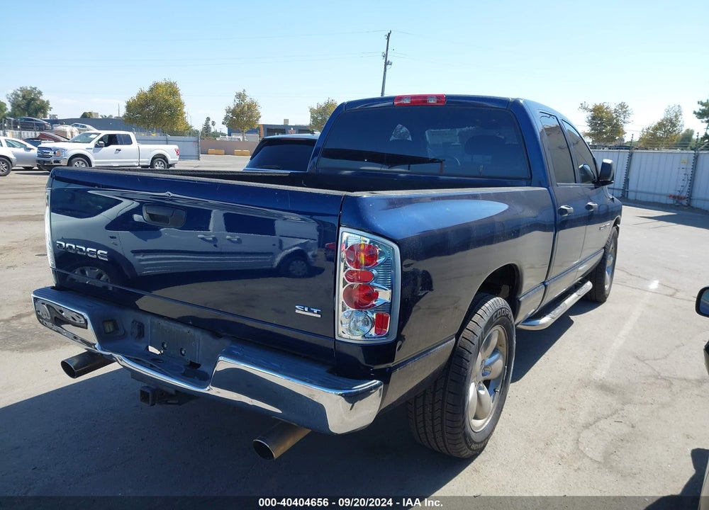 2004 DODGE RAM 1500 SLT/LARAMIE VIN: 1D7HA18N24S647439