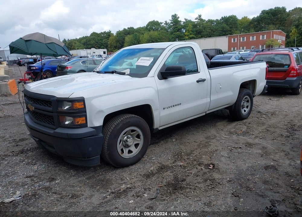 2015 CHEVROLET SILVERADO 1500 WT VIN: 1GCNCPEH6FZ190654