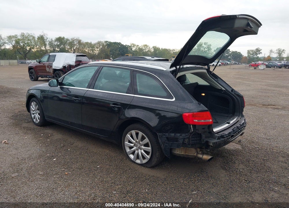 2012 AUDI A4 2.0T PREMIUM VIN: WAUSFAFL9CA042368