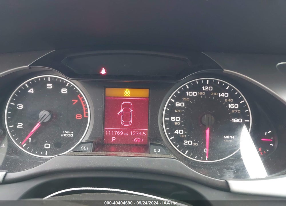 2012 AUDI A4 2.0T PREMIUM VIN: WAUSFAFL9CA042368