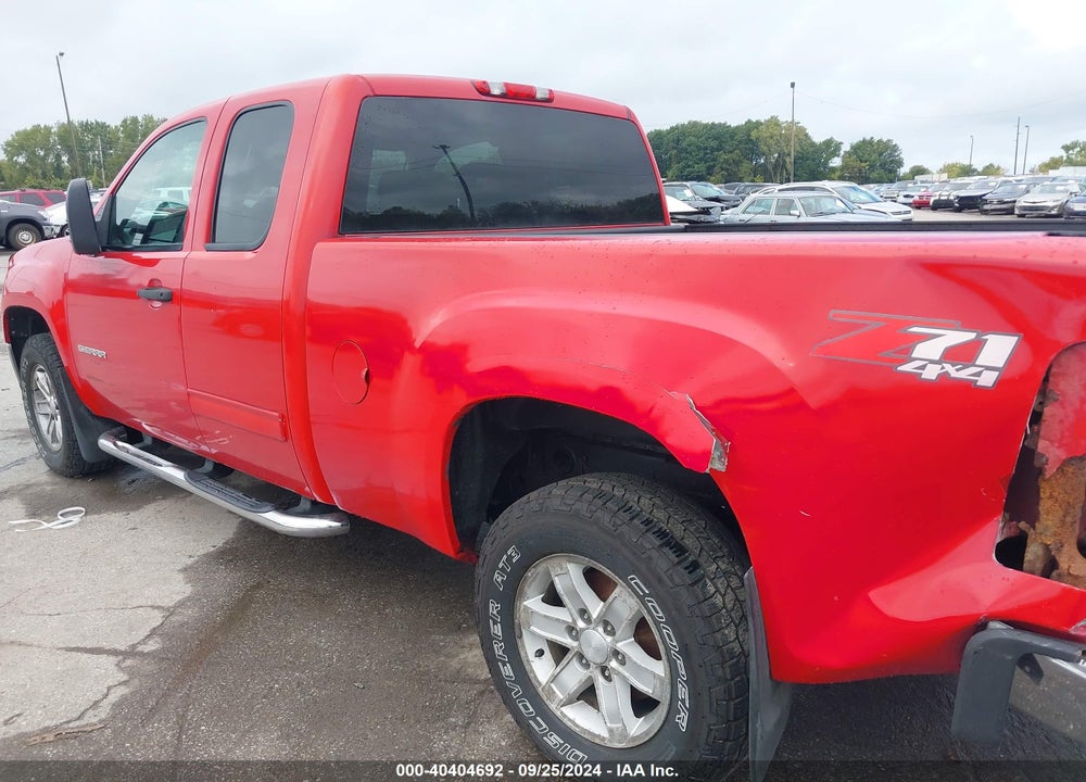 2010 GMC SIERRA 1500 SLE VIN: 1GTSKVE35AZ107688